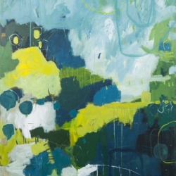 Kate Gorman_A Good soaking - 2016 Acrylic on Linen 101x91