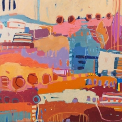 Kate Gorman_Dreaming - 2016 Acrylic on Linen 101x101