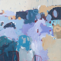 Kate Gorman_Following a Dream - 2016 Acrylic on Linen 122x122