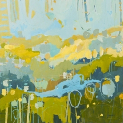 Kate Gorman_Lush - 2016 Acrylic on Linen 91x91