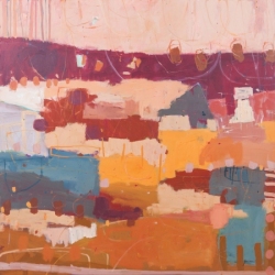 Kate Gorman_Take a walk - 2016 Acrylic on Linen 101x101