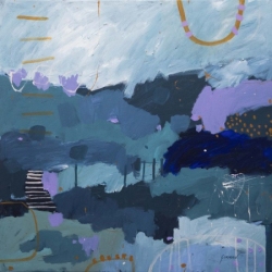 Kate-Gorman-Day-break-2019-Acrylic-on-linen-76x76