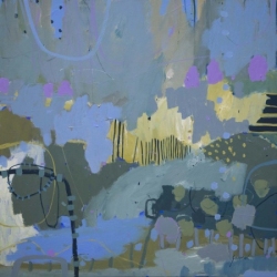 Kate-Gorman-Mist-2019-Acrylic-on-linen-76x76