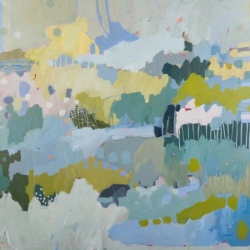 Kate Gorman_Softly_2017_Acrylic on Linen_122x122cm