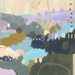 Majestic II 2018  acrylic on linen 152cm x 152cm