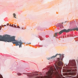 Gorman Kate - Strawberry Fields - 2017 Acrylic on canvas - 72cmx56cm