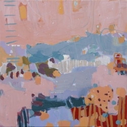 Kate Gorman_Flourishing II_2017_Acrylic on Linen_52x52cm