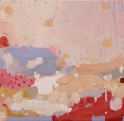 Kate Gorman_Glowing_2017_Acrylic on Linen_36x66cm