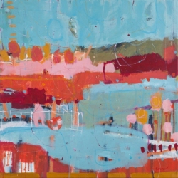 Kate Gorman_Sweet Summer - 2016 Acrylic on Linen 76x76