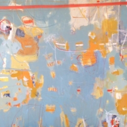 Sunken Treasure 2014 acrylic on canvas 90cm x 120cm